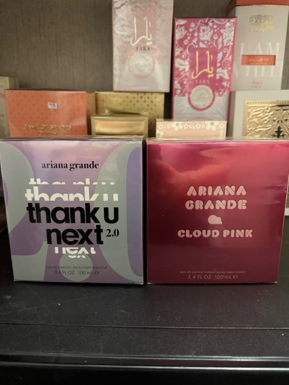 Ariana Grande thank you next 2.0, cloud pink